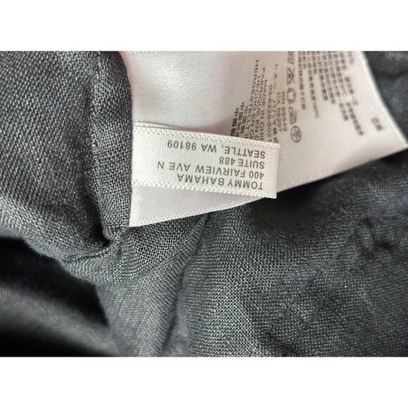 Tommy Bahama Jacket Womens XL Linen Hooded Anorak Full Zip Drawstring Pockets - Picture 7 of 10